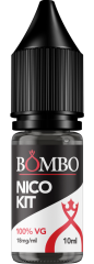 Bombo eLiquids - Nicokit Nicotina "Base Libre" 10ml 18mg 100vg