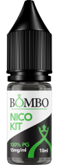 Bombo eLiquids - Nicokit Nicotine "Free Base" 10ml 15mg 100pg