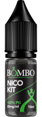 Bombo eLiquids - Nicokit Nicotine "Free Base" 10ml 20mg 100pg