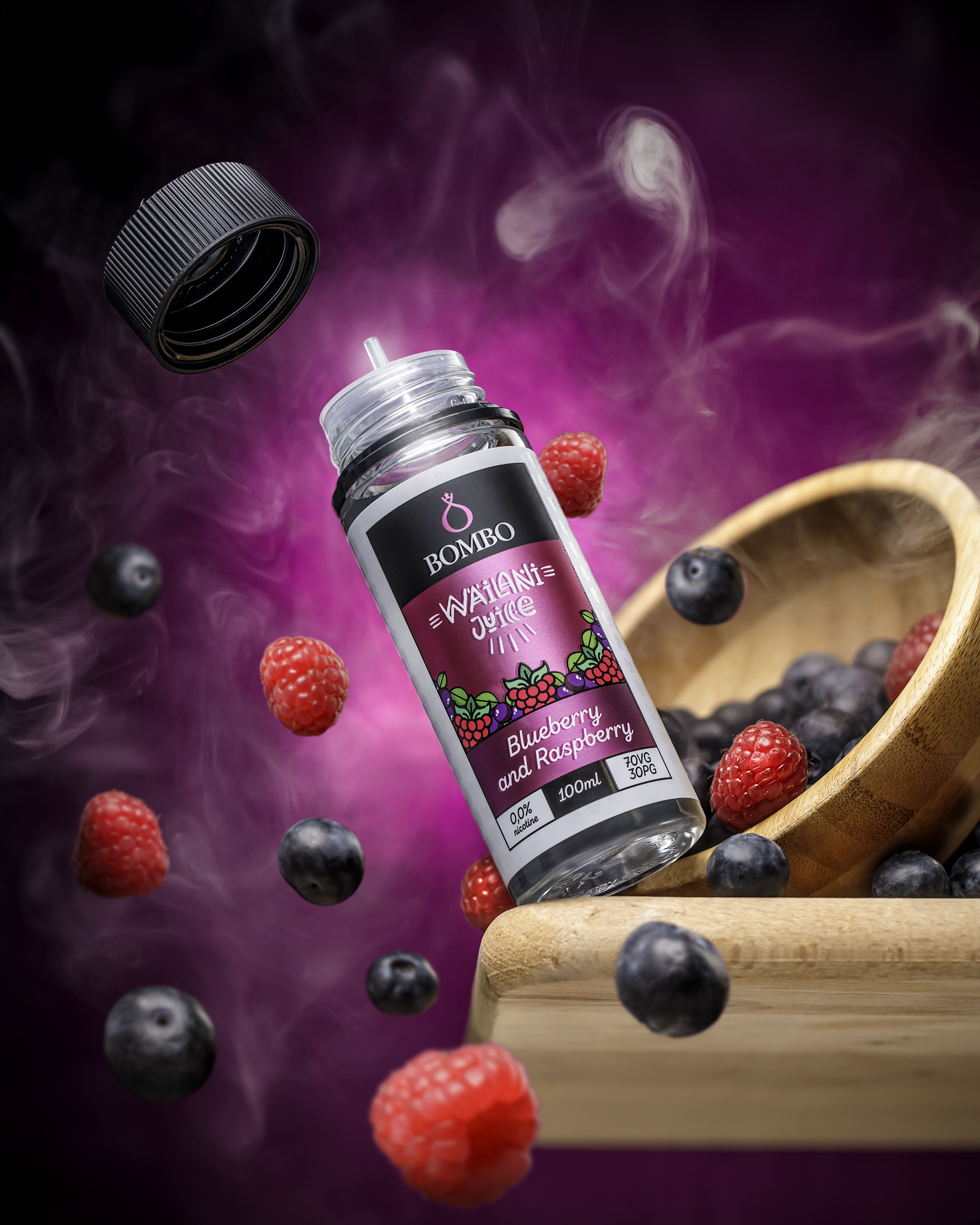 blueberry raspberry vape juice ElfLiq Nic Salt 10ml